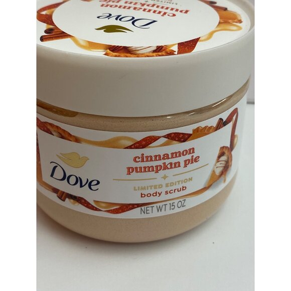 Dove Cinnamon Pumpkin Pie Limited Edition Body Scrub 15 Oz Jar  Holiday Treats M - Picture 1 of 5